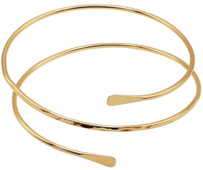 Heideman Oberarmreif Nerina Damen Edelstahl Spirale | Auffälliger Armschmuck für Frauen, ideal zum Verschenken, hautfreundlich, nickelfrei, leicht und alltagstauglich