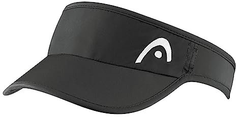 HEAD Damen Pro Player Womens Vizier Kopfbedeckungen, Schwarz, Einheitsgröße EU