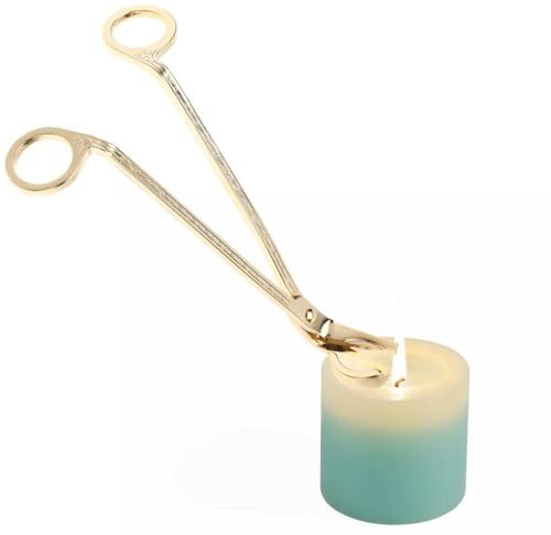 Hztyyier Dochtschere Edelstahl, Candle Wick Trimmer Kerzendochtschneider Dochtschneider für Zuhause, Hochzeit Und Party