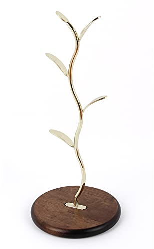 HoroM Gold Coffee Mug Tree for Counter, Coffee Mug Holder Stand, Mug Rack Countertop