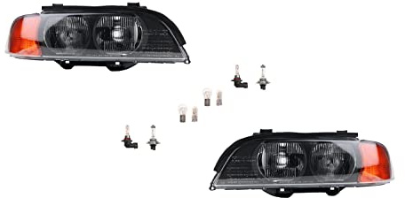 Johns, Scheinwerfer Halogen passend für BMW 5er E39 11/95-08/00 Leuc. Satz Links Rechts