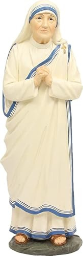 dekoprojekt Hlg. Mutter Teresa 11 cm Weiße Figurine