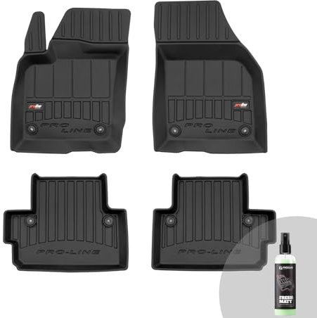 FROGUM ProLine 3D Gummimatten Exklusiven Auto Fußmatten Autofussmatten für Volvo C30 2006-2012 | Die höchsten Kanten