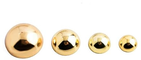 10 juegos de remaches de cúpula de aleación DIY bolsos de hombro decorativos tornillo espiga tachuelas bolsas cinturones remaches de tornillo accesorios suministros de bricolaje - color dorado - 20 mm