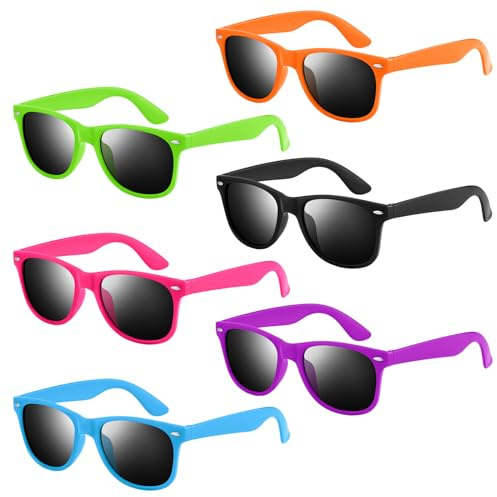 NEBURORA Lunettes de soleil fluo en vrac