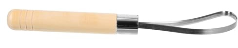 Alipis Stainless Steel Coconut Meat Remover and Scraper Sturdy Kitchen Coconut Tool for Easy Shell Meat Extraction