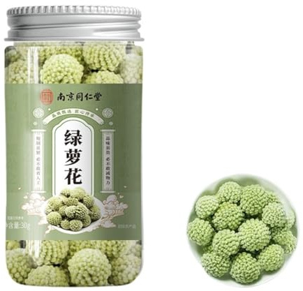 Té De Hierbas Natural Premium Té Saludable LvLuoHua Té De Flor Verde 30g / 1,05oz Naturalmente Dulce
