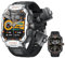 PLACHIDAY Smart Watch with Earbuds for Men and Women,Monitor Heart Rate, Blood Pressure and Sleep, Answering and Dialing Calls, and Feature Multiple Sports Functions as a Step Counter