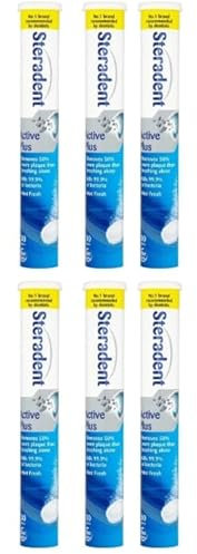 MM Active Plus Denture Cleaning Tablets – 6 Pack (180 Tablets) for Effective Denture Hygiene