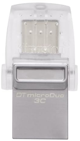 Pendrive USB 3.2 128GB Compacto y Dual con Conectores USB-C y USB-A, Ideal para transferir y almacenar Datos de Forma rápida y eficiente.
