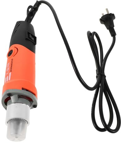 NUOBESTY Taladro De Micro Eléctrico Accesorios De Taladro De Amoladora Recta Eléctrico De Mano Herramientas Giratorias De La Mano Planchar Naranja