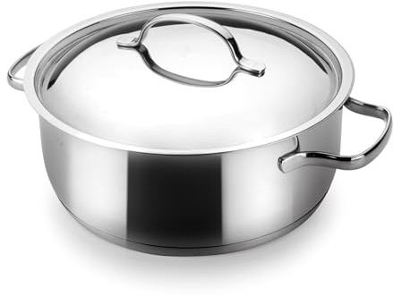 TARTERA 24 BASIC de acero inoxidable, capacidad 24 litros, medidas 30 x 15 cm, ideal para conservar y transportar alimentos. Diseñado para: uso diario y picnics. #