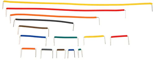 Stylebest Kit de 140 Fils de Connexion pour Planche à Pain avec Longueurs Assorties pour Projets électroniques – Pré-dénudé et Facile à Utiliser – Matériau en Laiton