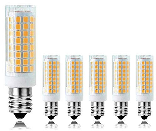 10W E14 Mini LED Corn Light Bulbs Dimmable Replacement 100W Incandescent Candelabra Lamp 102 LEDs 2835 SMD 1500Lumen Warm White 3000K Bulb CRI>90+ for Ceiling Fan Chandelier Pendant Light,6 Pack