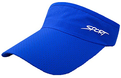 YAMEE Casquette Visière Femme Homme Anti-UV,Visière pour Le Soleil Unisex Séchage Rapide Ultra léger,Casquette Pare-Solei Femme Visière Plage Tennis Running Baseball Golf