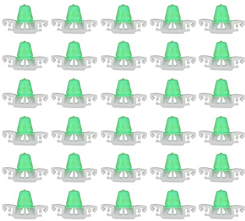 Zierleisten Montage Befestigung Clips Auto Türverkleidung Kotflügel Seitenschweller Türleiste Seitenleisten Befestigungsklammer mit Gummistiefeln Reparatursatz für 3er E36 Coupe Cabrio Compact Touring