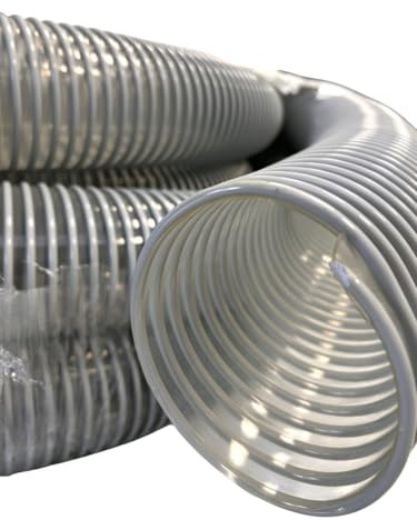 TUBO IN POLIURETANO CON SPIRALE IN PVC DA 10 METRI (Ø 80 mm)