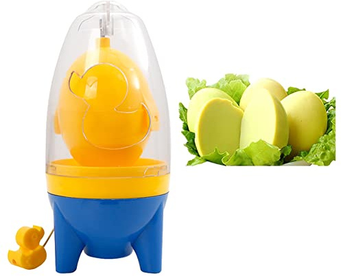 Egg Shaker – – Frullatore d' – – Racchetta manuale per uova, manuale in Shell Egg Spinner Uova cotte