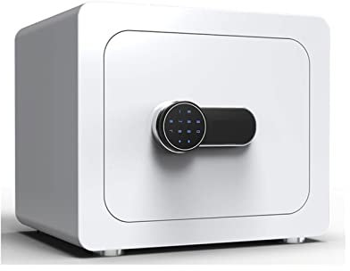 safe Safe Waterproof Safes Bedside Fingerprints Safes Security Key Electronic Safe Steel Construction for Home Office Weapons Cash Use Storage Jewelry Documents Valuables safe