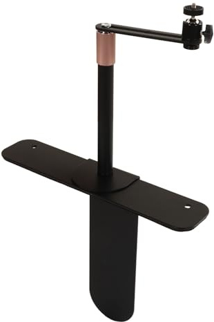 Ejoyous Projector Stand for Bed Headboard, Projector Mount Behind Sofa Adjustable Height Desktop Projector Stand Holder , for Bedroom Living Room Invisible Installation (alloy steel)