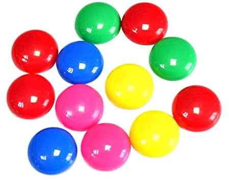 COLLBATH 12stücke Whiteboard-Magnete Partikel Pins Runde Magnetische Tafelmagnete Für Büro Und Unterricht Hinweis Aufbewahrung