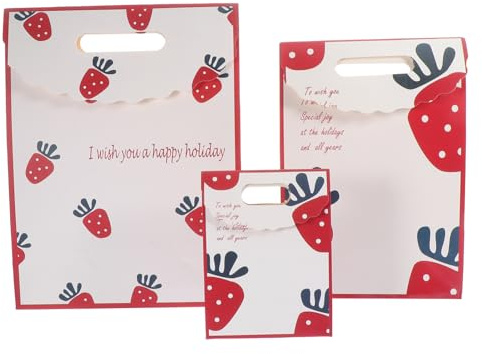 TOVINANNA 3stücke Valentinstag Geschenktüten Aus Kraftpapier Kleine Mittlere Und Große Tragbare Handtaschen Für Und Treats Party Und Verpackungszubehör