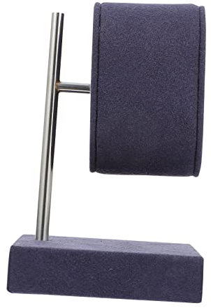 Healvian Uhrenhalter Aus Mikrofaser Kunstleder Stabiler Uhrenständer Schmuckhalter Für Heim Und Thekendisplay