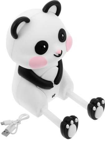 ZUNOXAZ Haut-Parleur Panda Portable Compact Enceinte Multi-Usage sans Fil pour Voiture Et Activités Extérieures Enceinte Rechargeable
