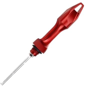 Oljemätstickor Motorcykel Modifierings Tillbehör Motorolja Oljesticka Oljenivåmätare Mätsticka För PCX 160 För PCX150 För Pcx125(Red- 1 set)