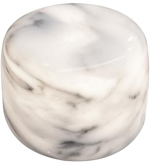 Marmor Lampada da Tavolo in Marmo LED,Abat Jour da Comodino,Lampada da Scrivania Senza Fili,Luce Notturna-Regalo Fidanzata