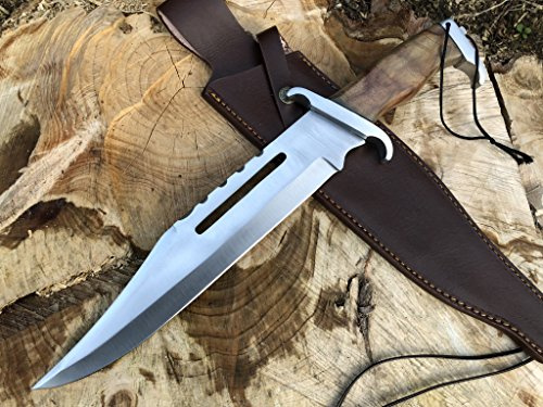 Perkin Jagdmesser Bowie Messer mit Scheide