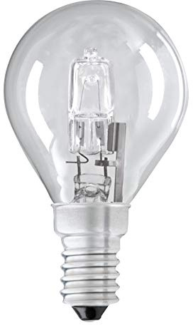 6 x 28W = 40W Equivalent SES E14 Small Screw Cap Clear Low Energy Saving Halogen Golf Ball Globe Round Lamps