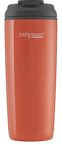Thermos Coastal Flip Top Traveller Tumbler 450ml (Living Coral), 5010576925480