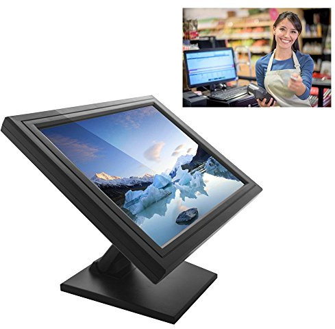 17 Registrierkasse,Touch-Kasse für den Einzelhandel,LCD-Monitor Touchscreen für Gastronomie und Handel Registrierkasse,POS Touchscreen