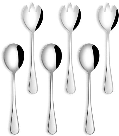 WangCang 8API Salad spork and spoon set, Acrylic