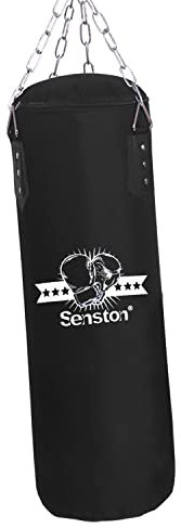 Senston - Bolsas de Golpeo para Boxeo, Kickboxing, Muay Thai (100 x 30 cm)