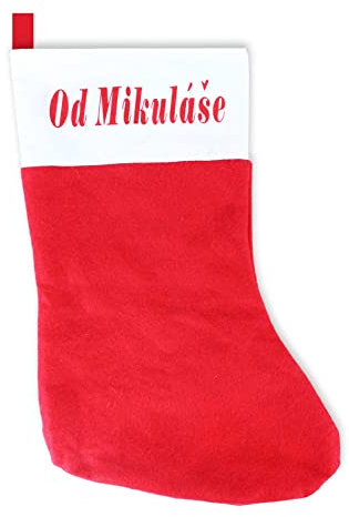 RAPPA Calze di Natale con la scritta di San Nicola