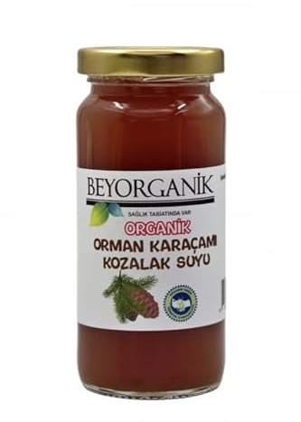 Beyorganik Kozalak Surubu - Tannenblut Bronchial-Sirup - 100% natürlich - Ohne Salzzusatz - Keine Zusätze