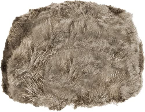 normani Russische Pelzmütze Uschanka Fellmütze Armee UDSSR Russland Tschapka Schapka Farbe Braun ohne Stern Größe L