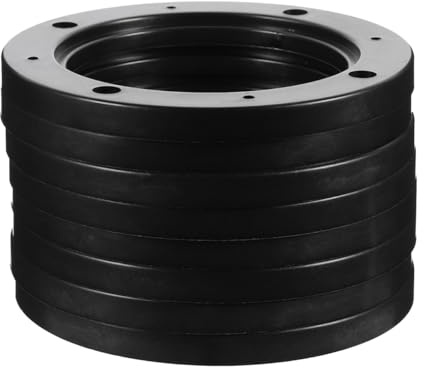 iplusmile Auto-Lautsprecher-Adapterring 5.3 Zoll Universal Abs Spacer Lautsprecherhalterung Ohne Bohren Für Auto Audio Einbauzubehör Und Lautsprecher Abstandshalter