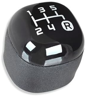 Generico Pomello Manopola Leva Cambio Specifico (NON ORIGINALE) COMPATIBILE con Panda III modello 312 e 319 versione a Benzina 5 Marce prodotte dal 2012 in poi - 6930025-6930027