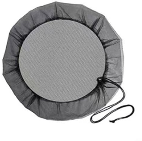 Filet de Pluie de 60 à 100 cm - Couvercle de Protection pour réservoir d'eau de Jardin - 90 cm