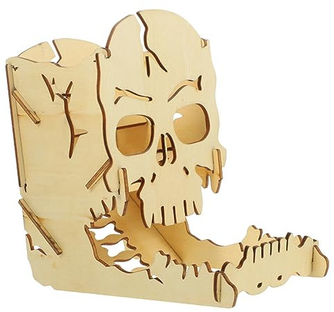 CIYODO Torre Di Dadi in Legno Distributore Di Dadi Portatile Accessorio Leggero E Compatto