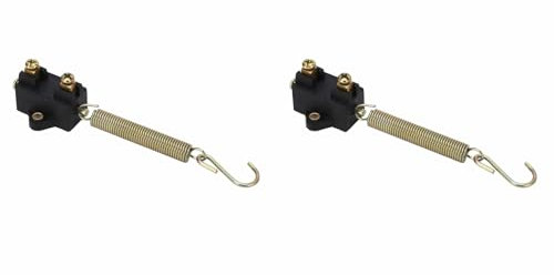 Interruttore Luce Freno 2 Pezzi 180008 0-579-51, Interruttore Luce Arresto Freno Universale 12V Normalmente Aperto Tirare per Fare