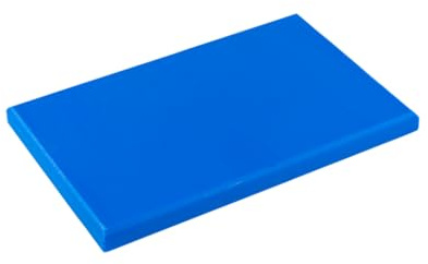 TOPATUPA Tabla Corte Polietileno 60x40x2cm Antideslizante (Azul)
