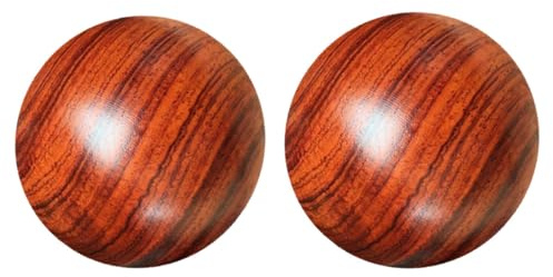 Didiseaon 2 Stück Chinesische Kugeln Massageball für Handtherapie mit Muskeldehnball Funktion Verbessert die Durchblutung und Ist für Ältere Menschen