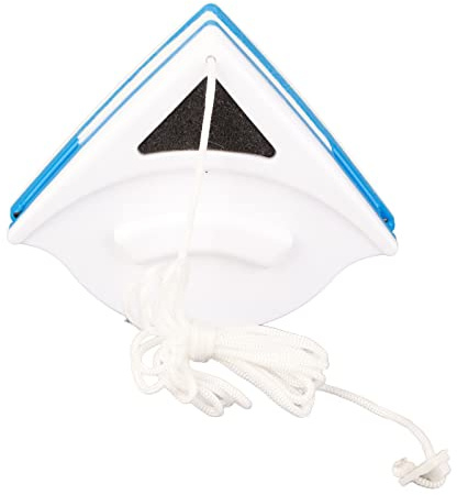 RASTKY Essuie-glace Double Face pour Fenêtre avec Poignée Ergonomique - Essuie-glace Magnétique pour Nettoyage de VitresNettoyage Efficace des Vitres des Propriétés Résidentielles de Grande Hauteur