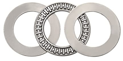 Othmro AXK3047+2AS Nålrullager med 2 brickor, 30 mm innerdiameter, 47 mm OD, 4 mm tjocklek, GCr15 hårdhet 1 st