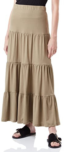 ONLY Damen Onlmay Maxi Skirt Box JRS Rock (1er Pack)