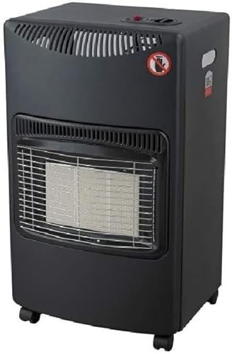 Stufa a Gas Bombola Infrarossi Portatile Potenza 4.2 kW colore Nero - JR-138A